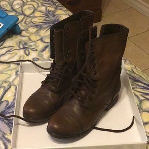 Steve Madden combat boots